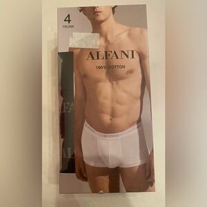 Alfani Men’s 4 Pack Trunks Boxer Briefs in Black Size XXL 41-43 NWT